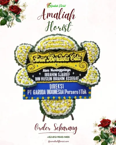 Papan Bunga Duka di Asem Rowo