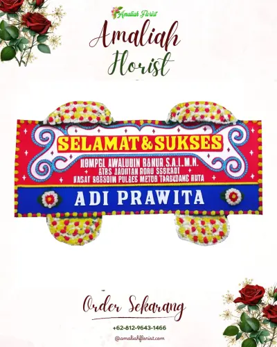 Karangan Bunga Ucapan Selamat di Asem Rowo